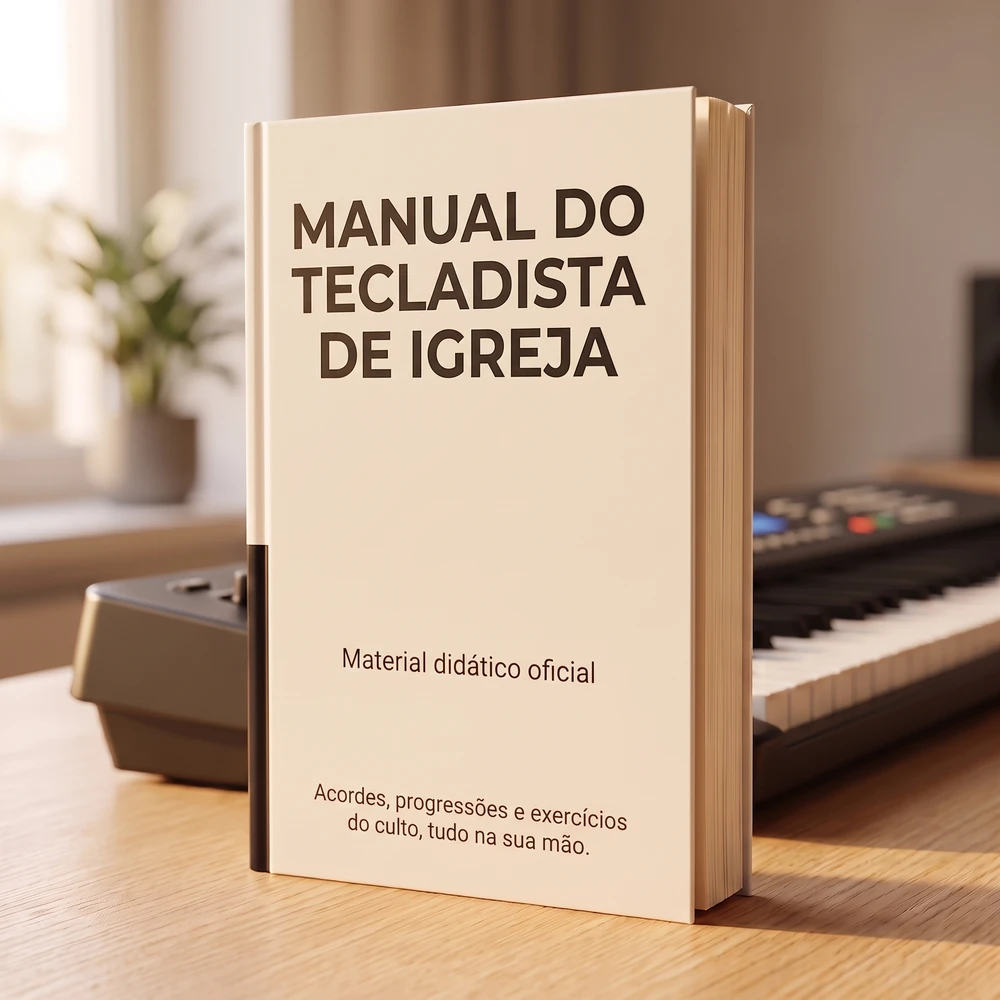 Capa do Manual do Tecladista de Igreja